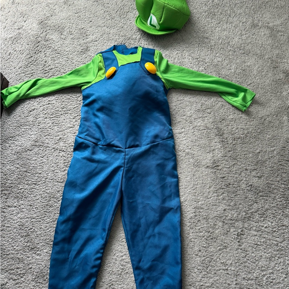 Boys 4-6 Luigi costume